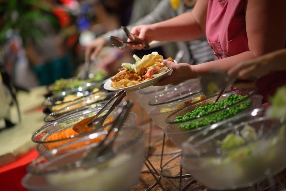 Desperdicio alimentario en bufets y restaurantes