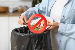 Imagen representación desperdicio alimentario