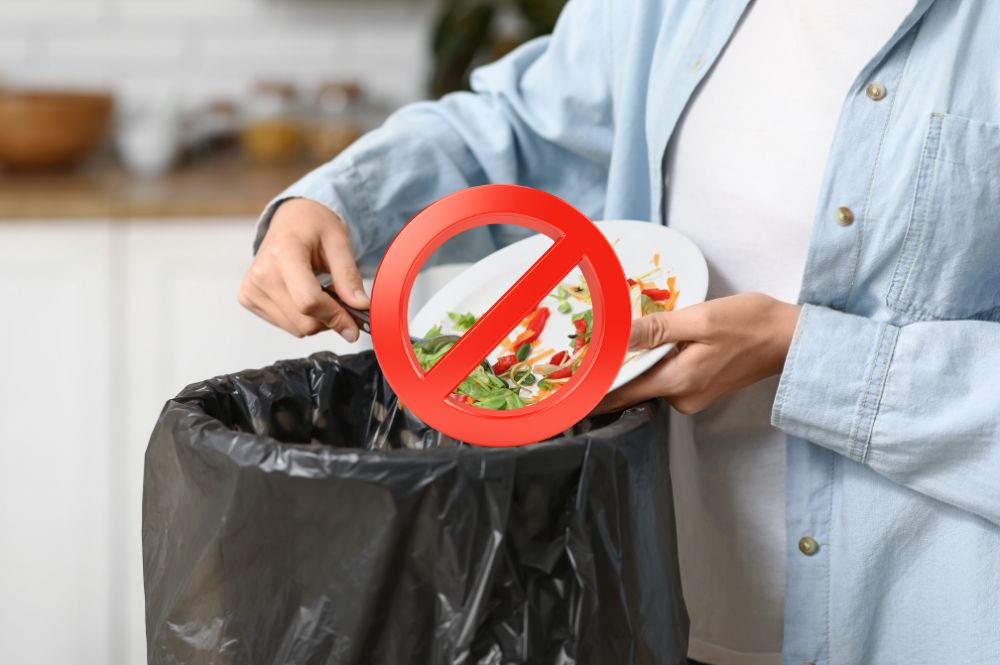 Imagen representación desperdicio alimentario