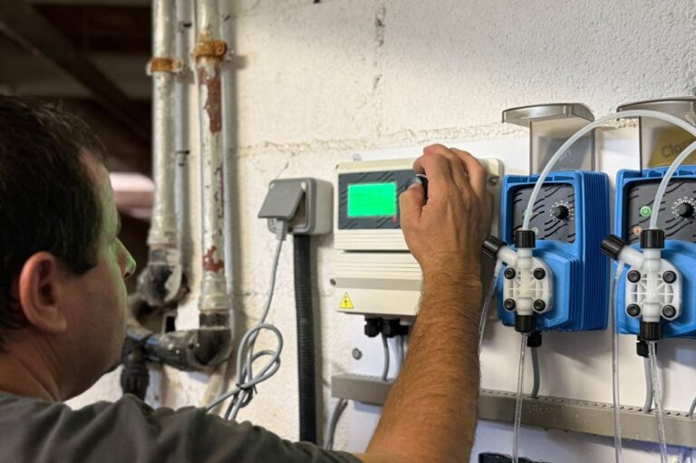 Imagen de configuración del panel de recogida de datos Legionella