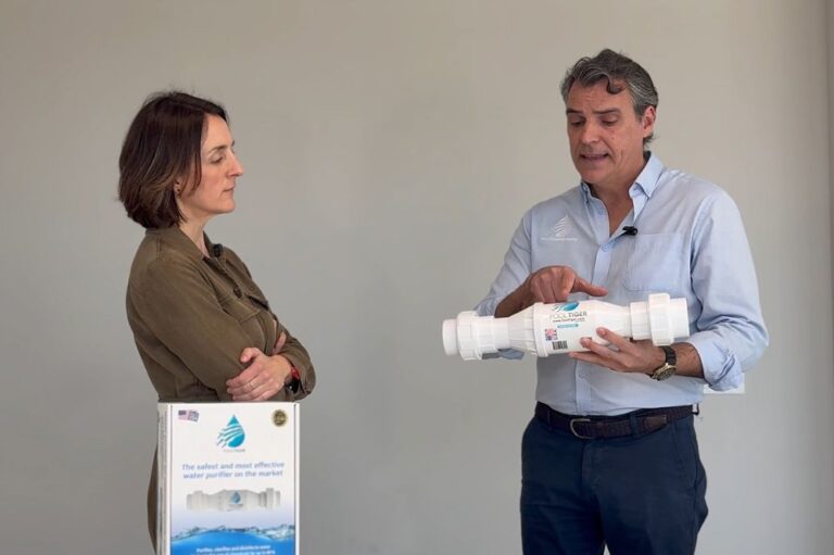 Presentación Pool Tiger en ICSAM para Certificado de profesionalidad de piscinas