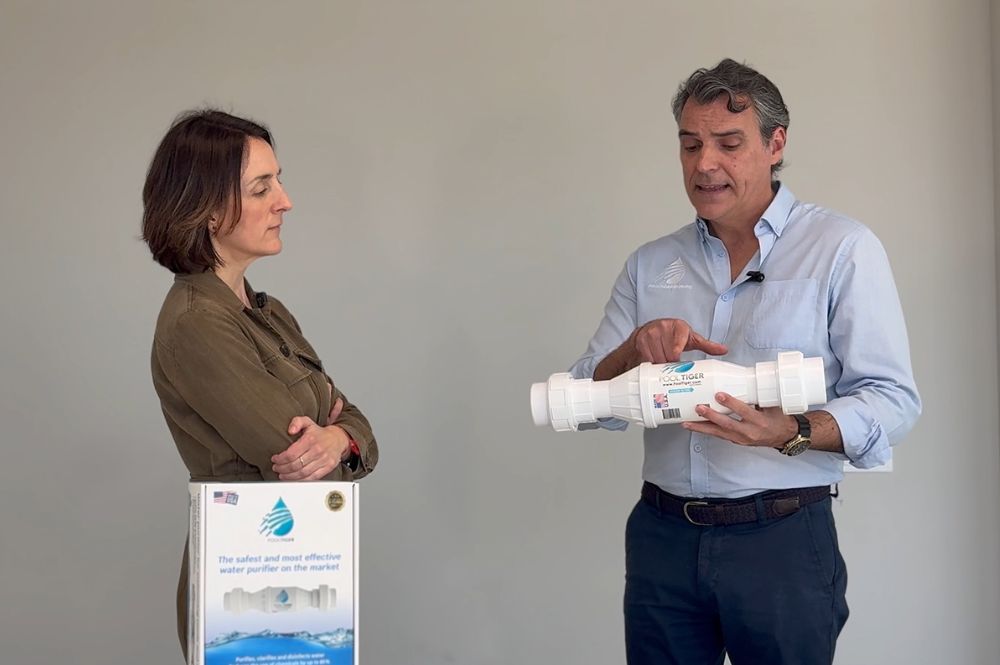 Presentación Pool Tiger en ICSAM para Certificado de profesionalidad de piscinas