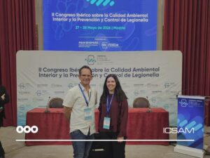 Imagen del equipo de ICSAM en II Congreso Ibérico sobre Calidad Ambiental Interior y Prevención de Legionella