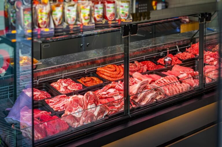 Imagen de carnicería y como puede estar relacionada con la listeria