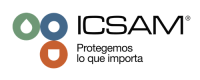 Logotipo ICSAM Control de Plagas